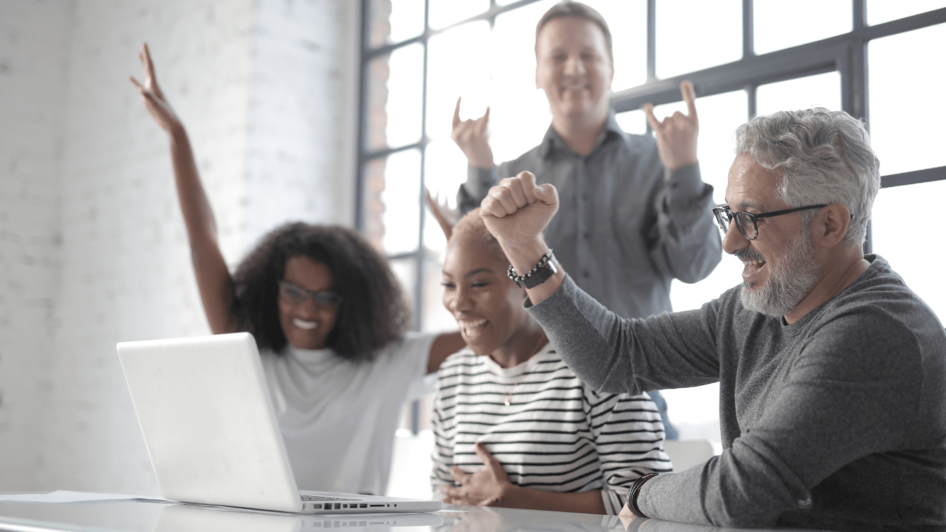 a group of person in the office