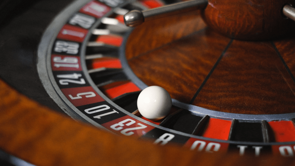 close up image of a casino roulette