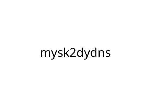 mysk2dydns