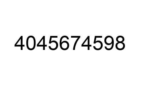 4045674598