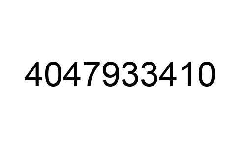 4047933410