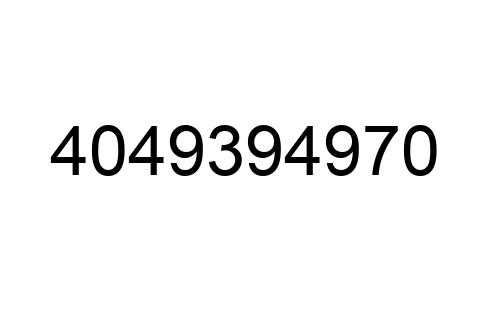 4049394970